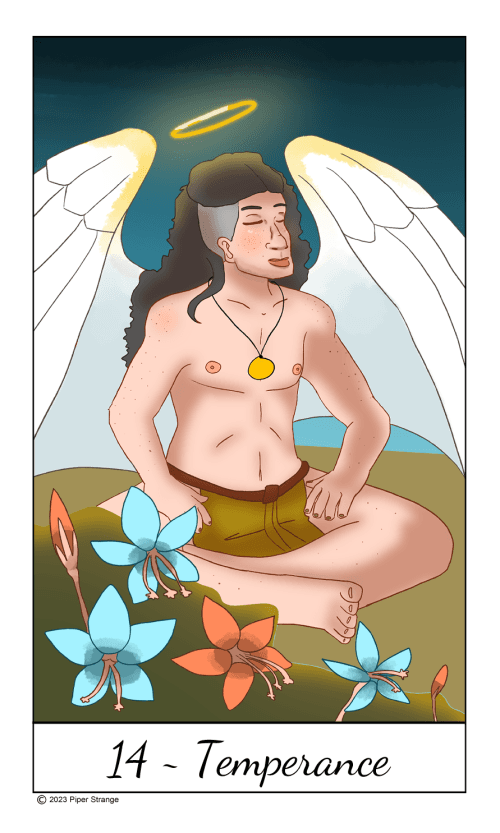 Temperance Tarot Card