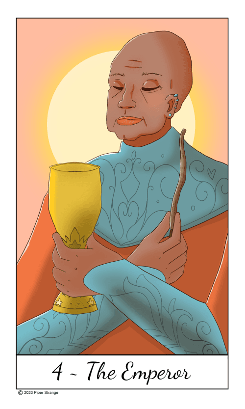 The Emperor Tarot Card