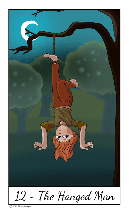 The Hanged Man Tarot Card