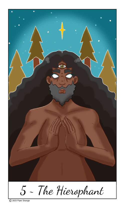 The Hierophant Tarot Card