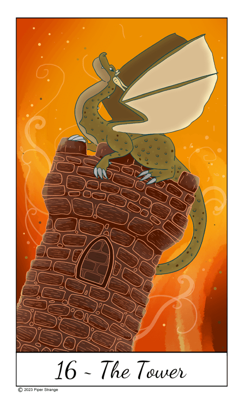 The Tower Tarot Card